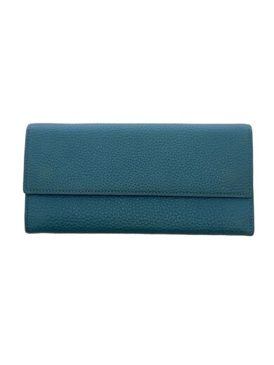 商品画像：長財布/レザー/BLU/レディース 1