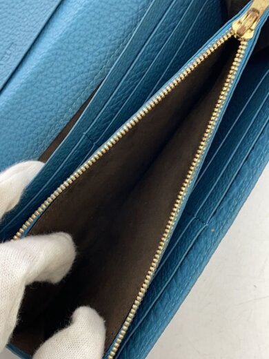 商品画像：長財布/レザー/BLU/レディース 5