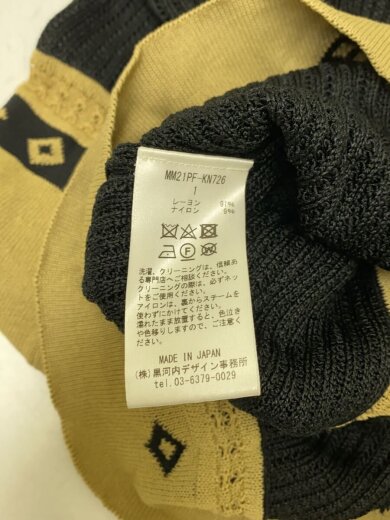 商品画像：カーディガン(薄手)/1/レーヨン/BLK/MM21PF-KN726 4