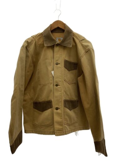 画像：Carharttダック地/ハンティングジャケット/42/コットン/BEG/CU0161