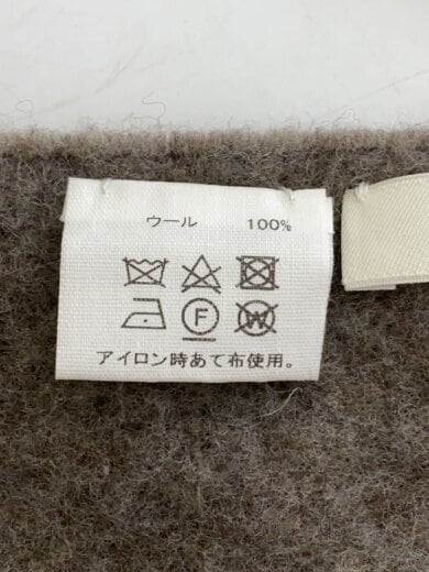 商品画像：マフラー/ウール/BRW/無地/レディース 3