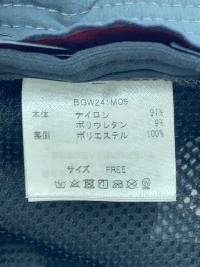商品画像：ハット/FREE/ナイロン/BLK/メンズ/BGW241M09// 6