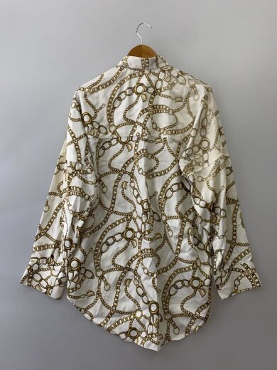 商品画像：Dolman-Sleeve Scarf Shirt/M/レーヨン/WHT/総柄/19AW S-2// 2