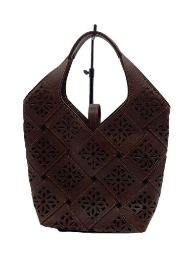 画像：GENTENトートバッグ/レザー/BRW1