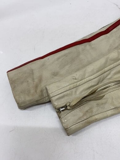 商品画像：レザージャケット・ブルゾン/--/レザー/WHT 5