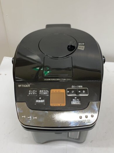 商品画像：電気ポット・電気ケトル 蒸気レス 電気まほうびん とく子さん PIG-J300K 5