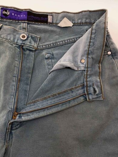 商品画像：ショートパンツ/36/スウェード/IDG/無地/SILVERTAB　BAGGY/usa製/90s 3