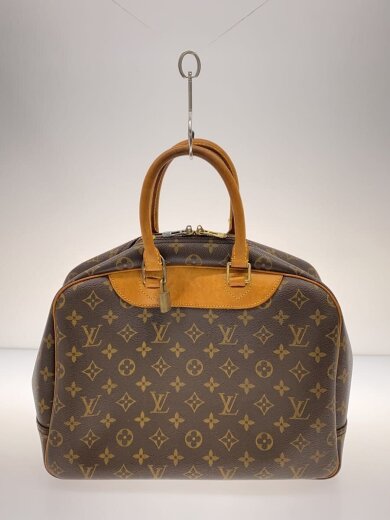 商品画像：2)ボーリング・ヴァニティ(ドーヴィル)_モノグラム・キャンバス/PVC/BRW 3