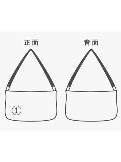 商品画像：2way/金具部分傷有/バッグ/レザー/BLK 8