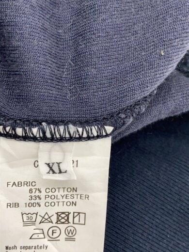 商品画像：トップス/XL/コットン/NVY/無地/CES24CS21/SOFT CORD HIGH NECK 4