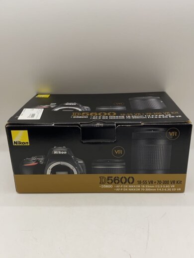 商品画像：デジタル一眼カメラ D5600 ダブルズームキット 7