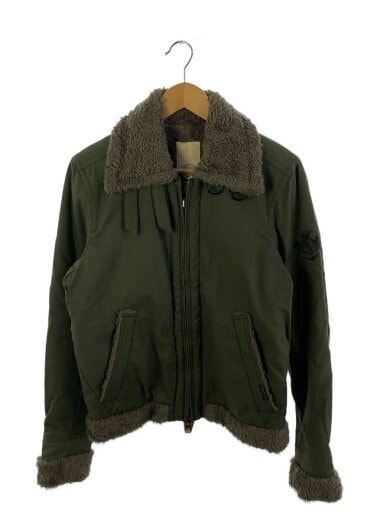 商品画像：ミリタリージャケット/S/--/KHK/裏ボアボンバージャケット/ファスナープル欠品 1