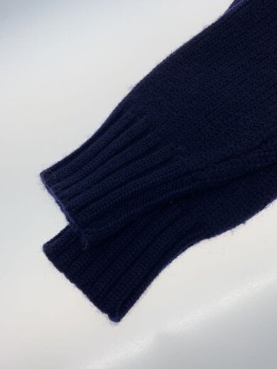 商品画像：カーディガン(厚手)/M/ウール/NVY/無地 4