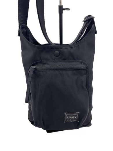 商品画像：ショルダーバッグ/--/BLK/無地/538-16165-10/コンパートショルダーバッグ 1