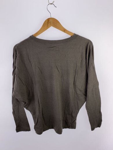 商品画像：長袖カットソー/38/コットン/BRW/無地/87101M 2