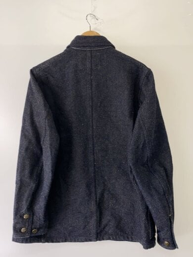 商品画像：カバーオール/FICTION ROMANCE 13.7oz. INDIGO NEP DENIM WORK COAT// 2