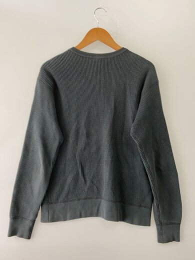 商品画像：カットソー/M/コットン/KHK/ワッフルロングスリーブ 2