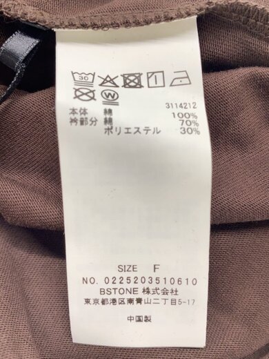 商品画像：長袖カットソー/FREE/コットン/BRW/プリント/0225203510610// 4
