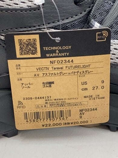 商品画像：ローカットスニーカー/27cm/GRY/NF0A5LWT 6