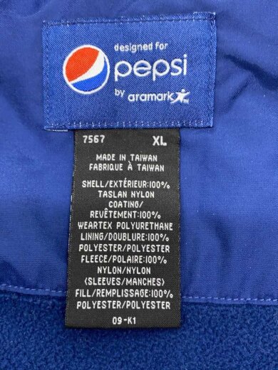 商品画像：ジャケット/XL/ナイロン/NVY/無地/pepsi/aramark// 3