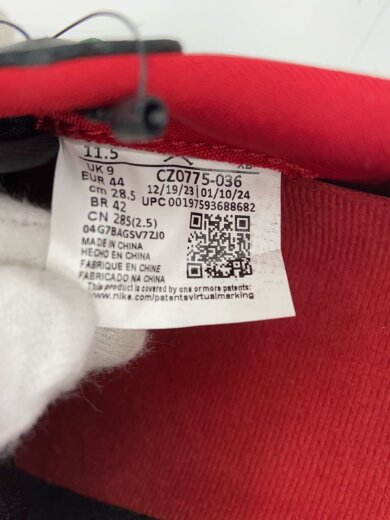 商品画像：エア ジョーダン 1 レトロ ロー OG/28.5cm/BLK/フェイクレザー 5