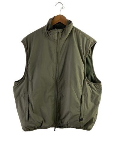 商品画像：TECH REVERSIBLE MIL ECWC/ナイロンベスト/M/ポリエステル/KHK/無地/BE-6202 1