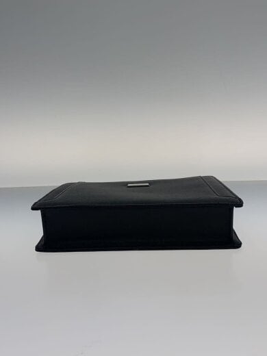 商品画像：セカンドバッグ/レザー/BLK/無地 4