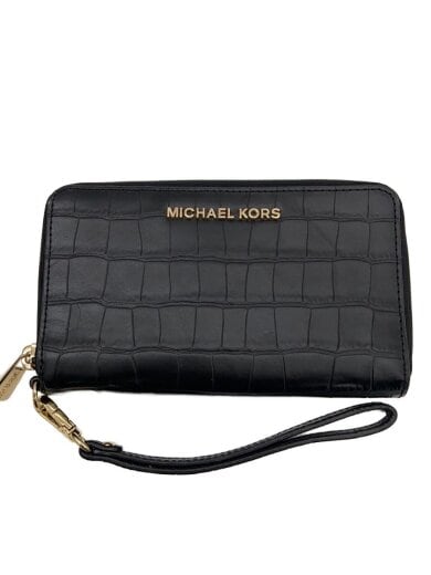 商品画像：長財布/レザー/BLK/無地/レディース/NB-1905 1