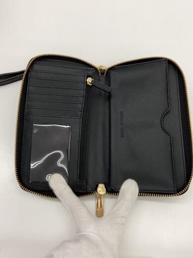 商品画像：長財布/レザー/BLK/無地/レディース/NB-1905 4