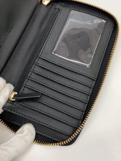 商品画像：長財布/レザー/BLK/無地/レディース/NB-1905 6