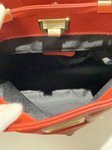 商品画像：BORSE IN PELLE/ショルダーバッグ/レザー/RED 6