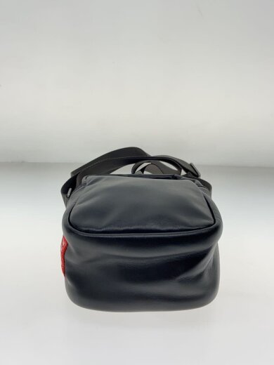 商品画像：ショルダーバッグ/フェイクレザー/BLK/X09376 4