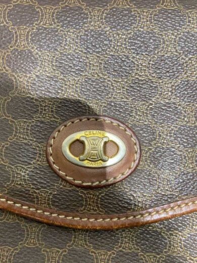 商品画像：マカダム/ショルダーバッグ/PVC/BRW/全体的擦れ 5