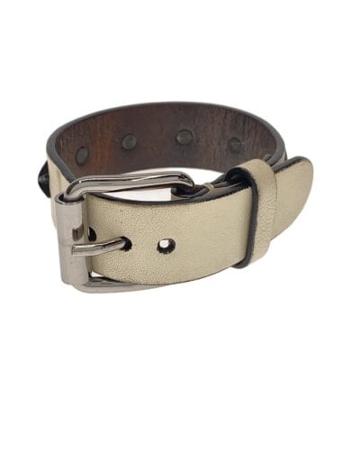 商品画像：スタースタッズブレスレット/--/WHT/メンズ 1