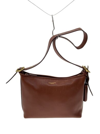 商品画像：ショルダーバッグ/レザー/BRW/無地 1