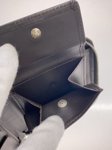 商品画像：ポルト・ビエ・モネ・ジップ_モノグラム・グラセ/レザー/BRW/メンズ 5