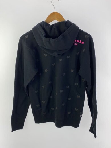 商品画像：ジップパーカー/S/コットン/BLK/ROA-0902 2