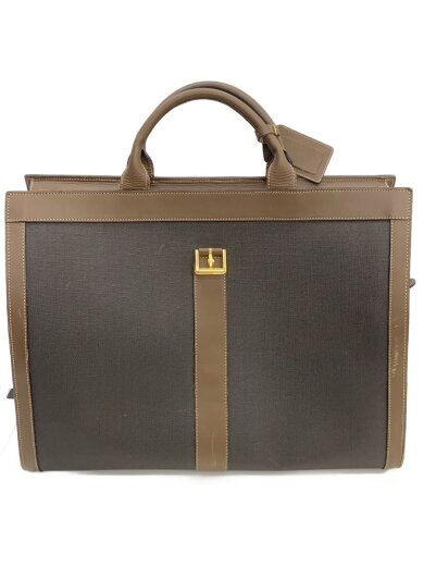 商品画像：ボストンバッグ/レザー/BRW 1