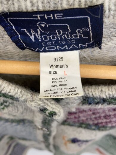 商品画像：80s/カーディガン(薄手)/L/ウール/GRY 4