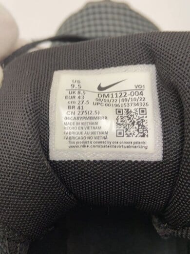 商品画像：LEBRON WITNESS 7 EP_レブロン ウィットネス 7 EP/27.5cm/BLK 5