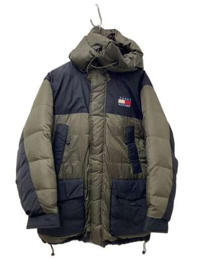 商品画像：ダウンジャケット/--/ポリエステル/GRN/無地 1