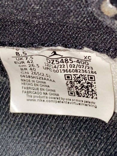 商品画像：AIR JORDAN 1 RETRO HIGH OG_エア ジョーダン 1 レトロ ハイ オージー/26.5cm/ 5