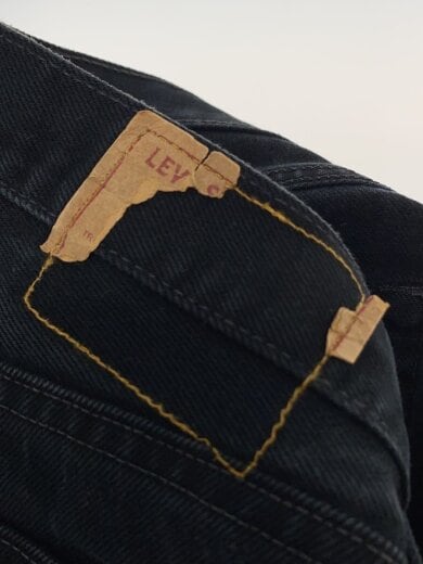 商品画像：ユーロストレートパンツ/38/デニム/BLK/無地/517-0285 7