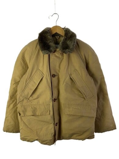 商品画像：日の出タグ/ダウンジャケット/--/--/BEG/全体的汚れ有り 1