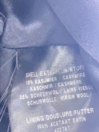 商品画像：キャスケット/7 1/4/BLK/メンズ/内側シミ有 6