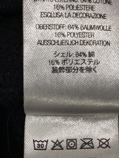商品画像：23fw/S Logo Zip Up Hooded Sweatshirt/ジップパーカー/XL/コットン/BLK/// 5