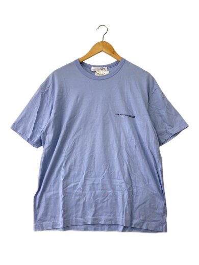 商品画像：Cotton Jersey Plain CDG SHIRT Black Logo /S/コットン/BLU/FO-T023// 1