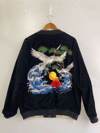 商品画像：リバーシブル/倉/スカジャン/LL/コットン/BLK/25454// 2