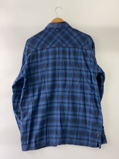 商品画像：LOGGER/C-SHIRT LS/ネルシャツ/L/コットン/NVY/チェック/211ARNH-SHM02// 2
