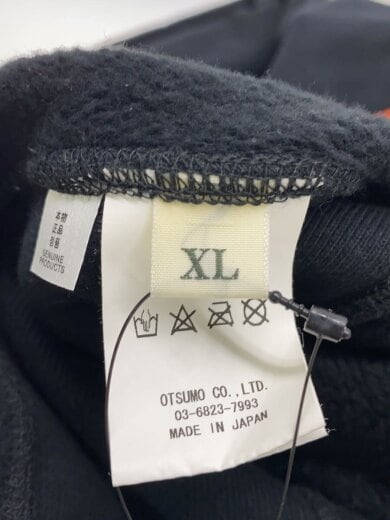 商品画像：ドッグプリントパーカー/XL/コットン/BLK// 4